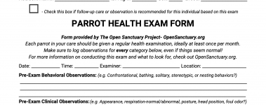 The-Open-Sanctuary-Project-Parrot-Health-Exam-Form-Sample