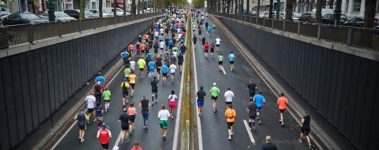 marathon runners